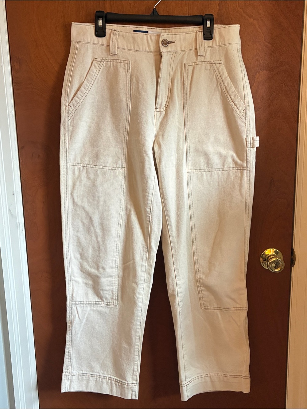 Old Navy Cream Utility Pants